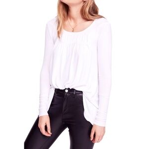 We The Free Love Valley Long Sleeve High/Low Top